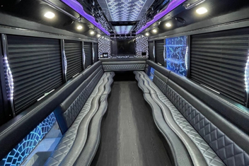 Lawton Party Bus Interior
