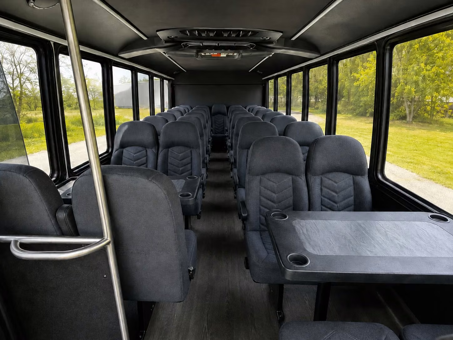 18 passenger minibus inside