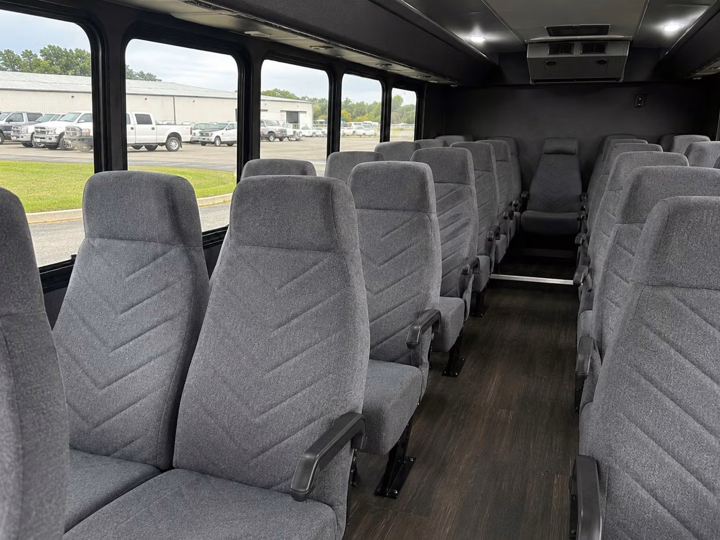 20 passenger minibus interior