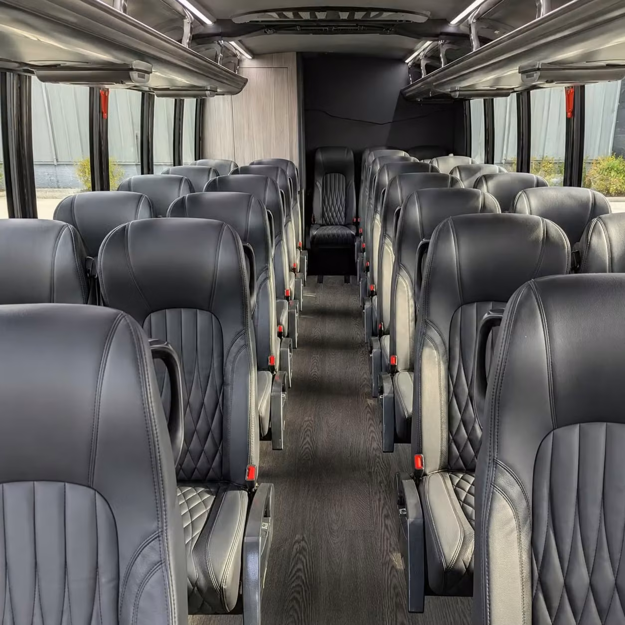 30 passenger minibus interior