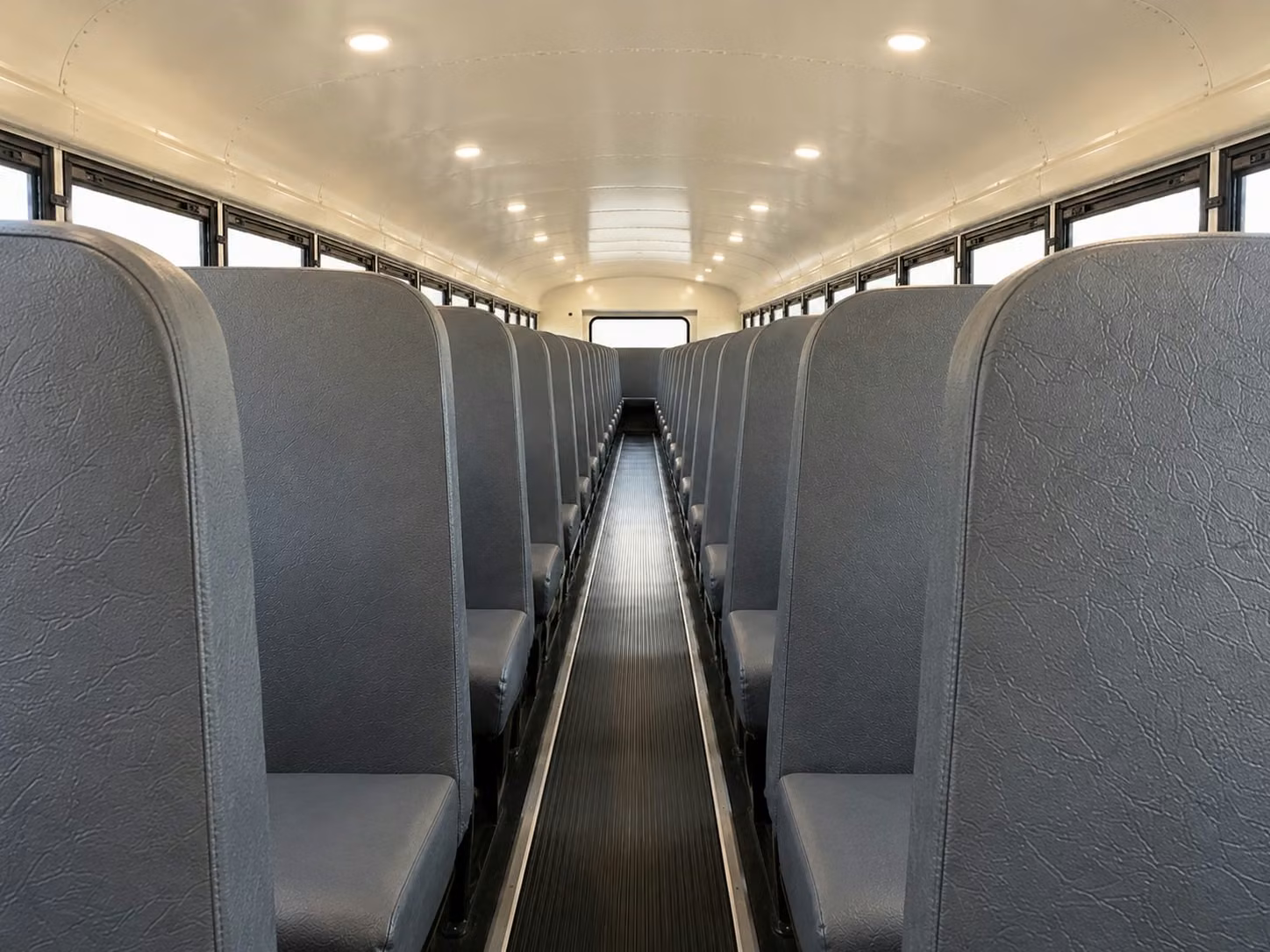 school bus interior