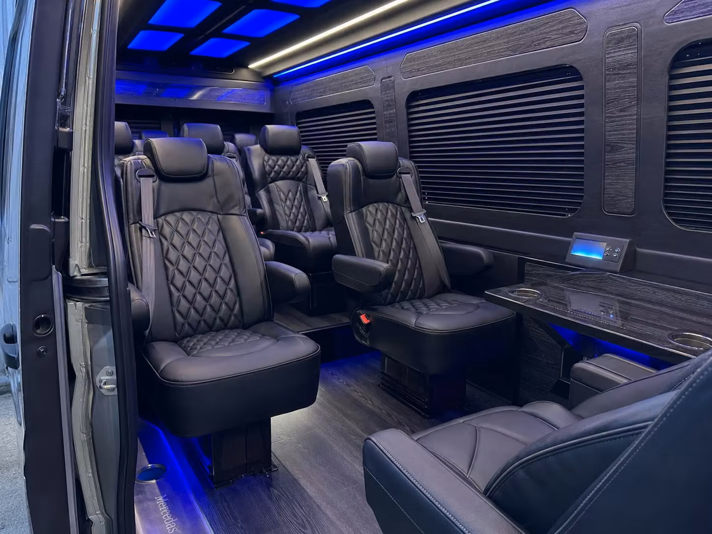 sprinter van transportation for groups and events across lawton