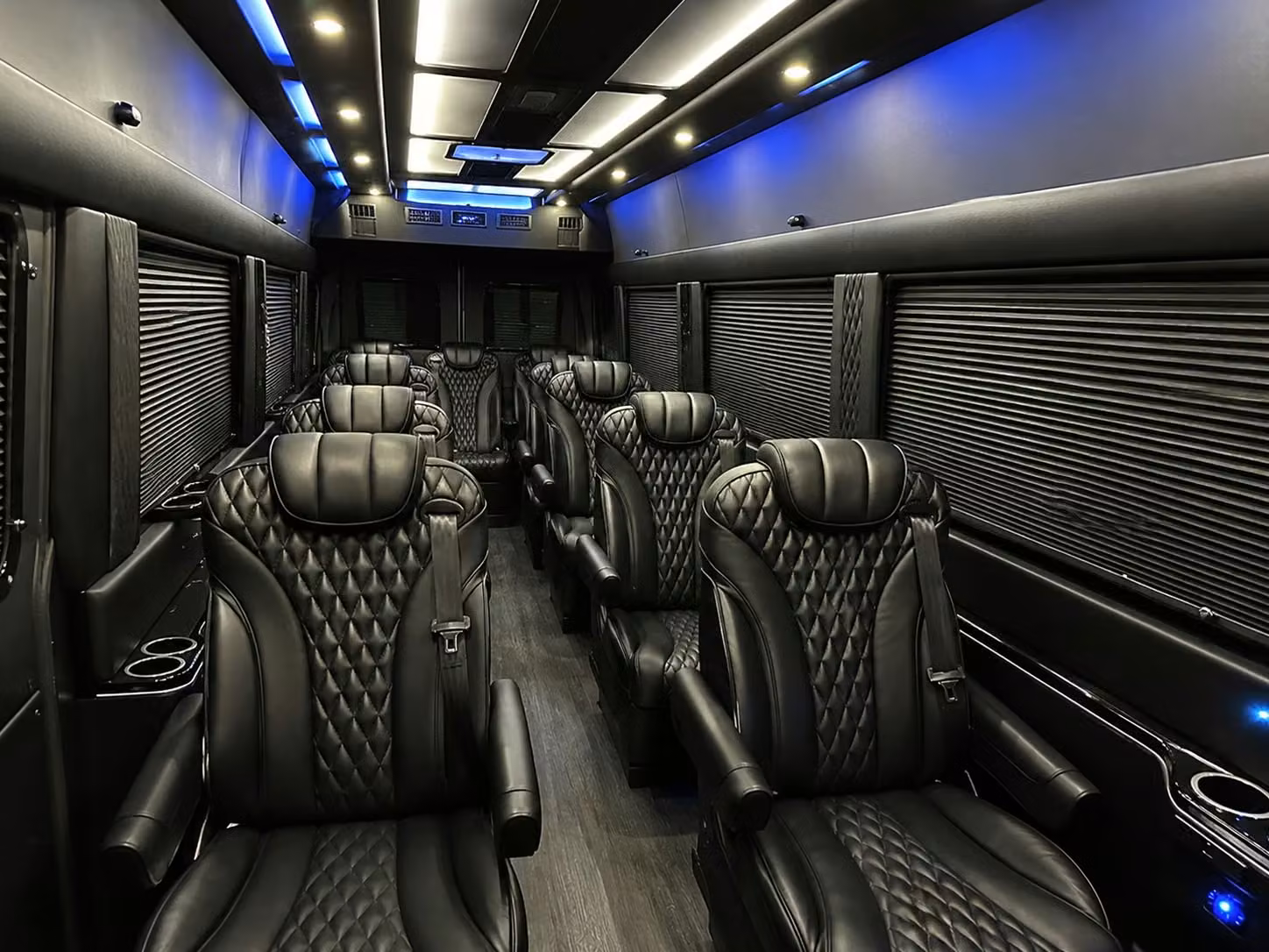 sprinter van with driver interior